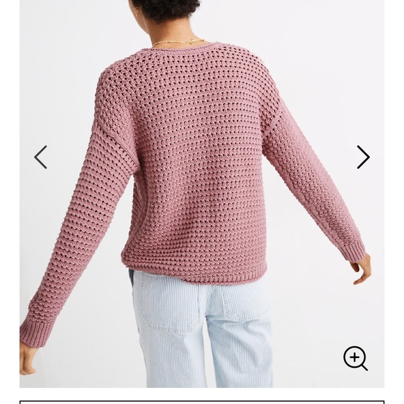 Madewell open stitch Austen sweater - Picture 2 of 9